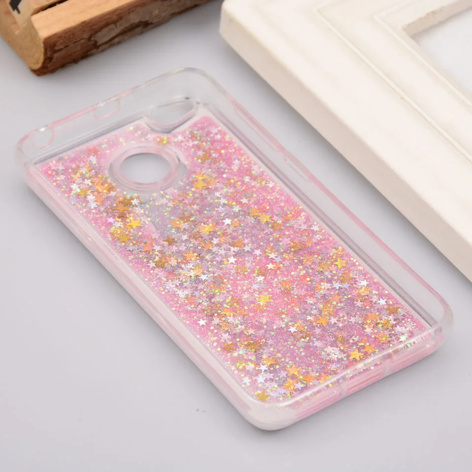 Reaoom for Xiaomi Redmi 4X Case Glitter Dynamic Liquid Colorful Star Quicksand Cute Bottle Unicorn Cover for Xiaomi Redmi 4x     (4)