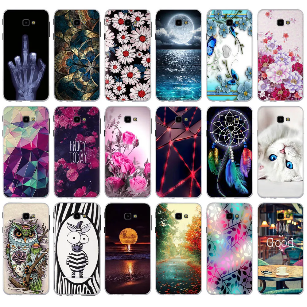 

For Samsung Galaxy J4 Plus Case Soft Silicone Phone Case For Samsung Galaxy j4 prime J4 Plus J415F SM-J415F J4Plus J 4 Case Capa