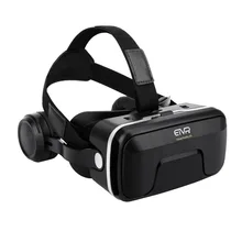 ETVR Box vr Points 3D Glasses Virtual Reality Helmet 4.0 Stereo Headphones Adjustable Straps for Xiaomi IOS/Android 4.7-6.0 Inch