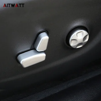 

For Jeep Compass 2017 2018 ABS Matte Interior Chair Seat Button Adjustment Cover Switch Cover Trim 3Pcs Mid Configuration