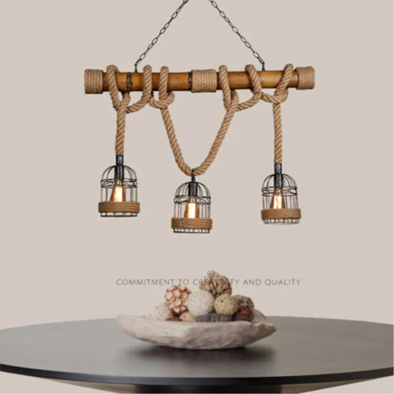 

3 Heads American Country Retro Loft Iron Pendant Light Restaurant/Cafe Pendant Light Free Shipping