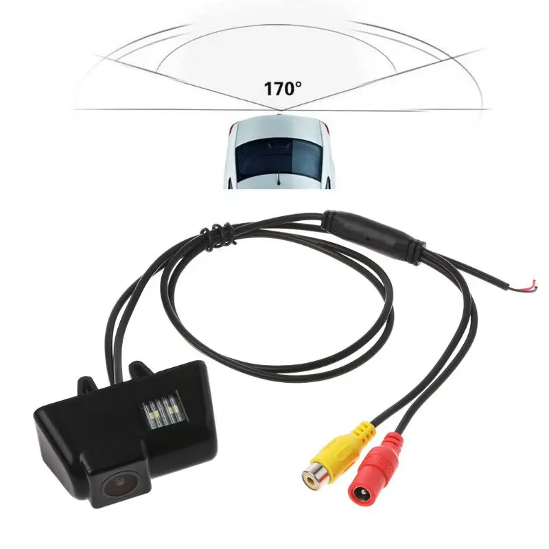 1 Set 120 Degree Car Reversing font b Camera b font Rear View Reverse Cam CCD
