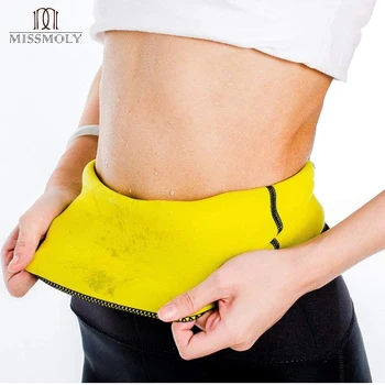 

Women's Thermo Sweat Neoprene Shaper Slimming Belt Waist Cincher Girdle for Weight Loss Neoprene Waist Trainer Corset Belt