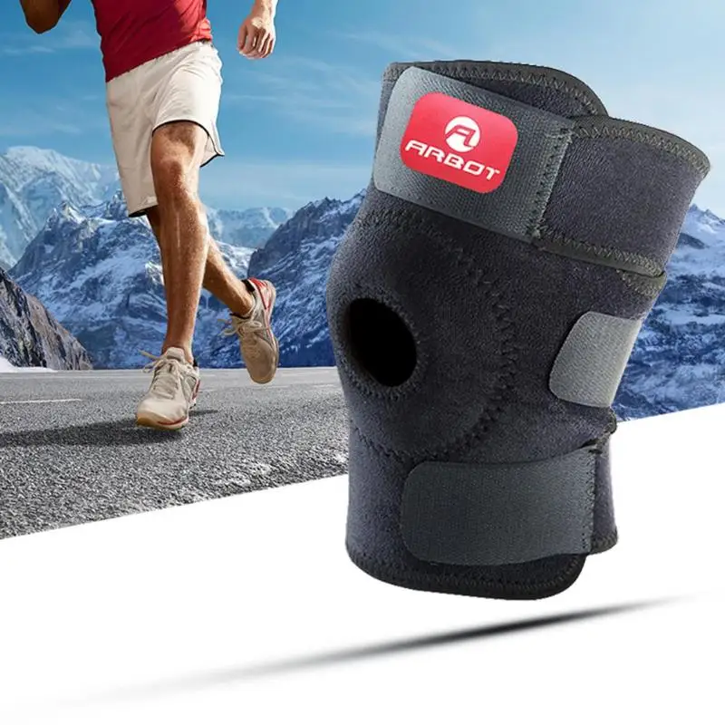 Nature Hike Adjustable Elastic Knee Support Brace Kneepad Patella Knee Pads Hole Sports Kneepad Safety Guard Strap For Running Nature Hike Adjustable Elastic Knee Support Brace Kneepad Patella Knee Pads Hole Sports Kneepad Safety Guard Strap For Running