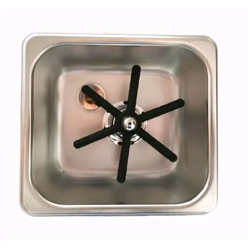 New Top Grade Stainless Steel Embedded Cup Washing Machine for KTV Bar