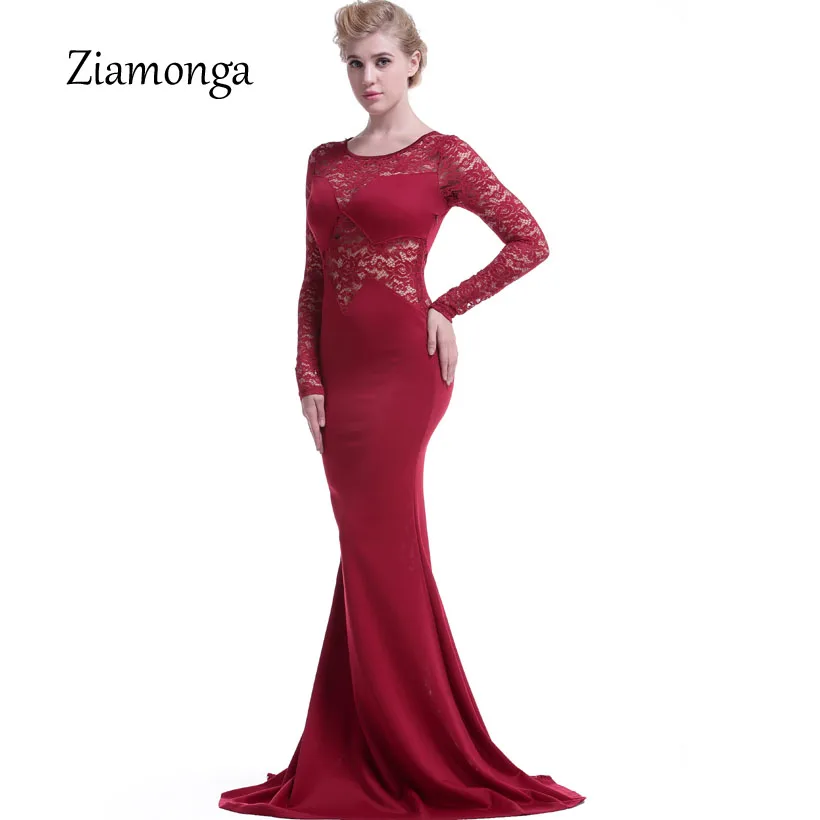 Ziamonga размера плюс Vestidos женское сексуальное вечернее черное кружевное платье с