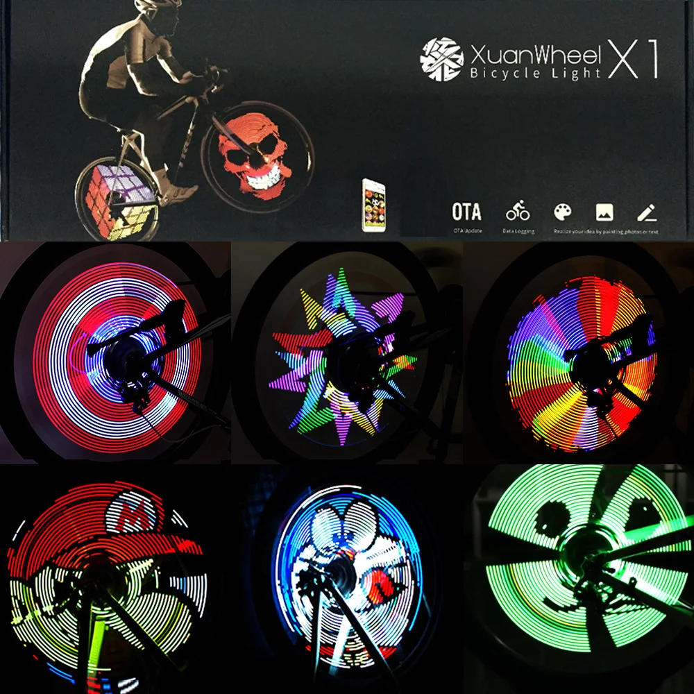 colorful wheel light