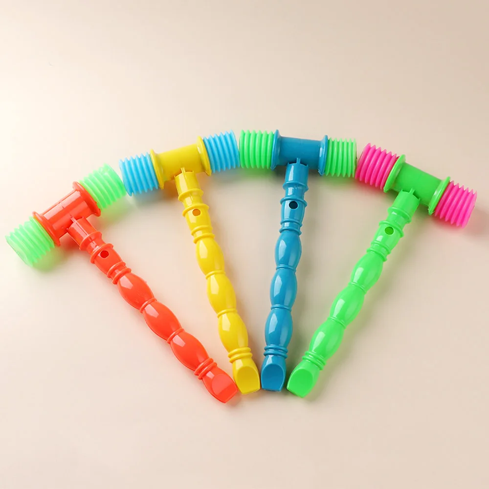 

Unisex Kids Knocking Hammer Toy Noise Maker Funny Lovely Hammer Shape Vocal Knocking Toy Kids Gift