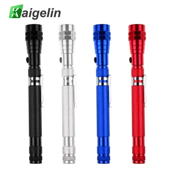 

Kaigelin LED Portable Working Lamp Retractable LED Flashlight Magnetic Camping Light Work Light Pick Up Tool For Car Repair