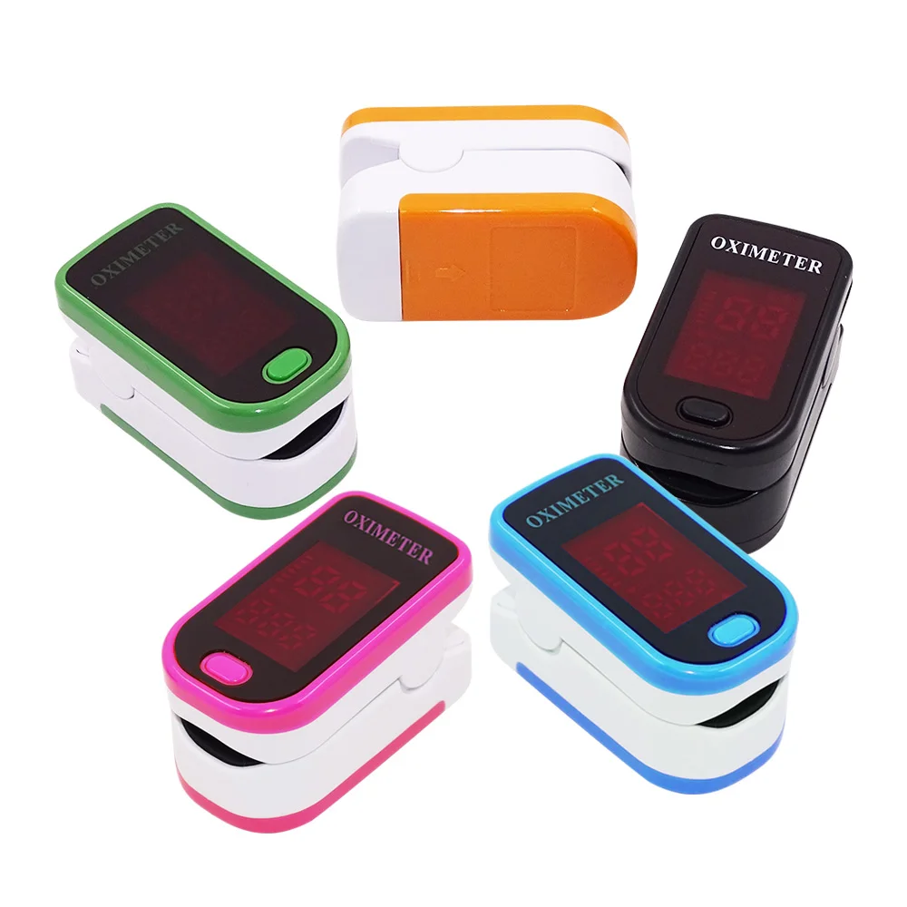 

LED Fingertip Pulse Oximeter SPO2 Heart Rate Monitor Blood Oxygen/Pressure Diagnostic Finger Oximetro de pulse Health Care Tools