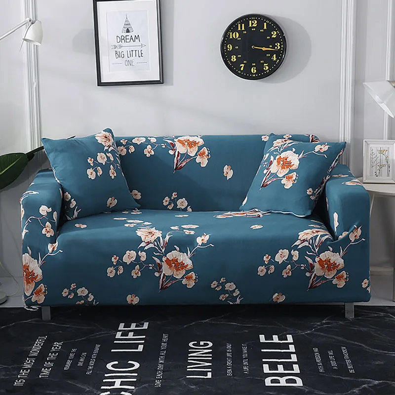 Чехлы для диванов линия все включено Эластичный диван крышка секционного покрытия L форма кресло один/два/три/четыре-местный - Цвет: 4