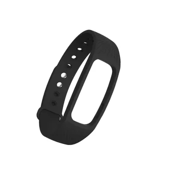 

OOTDTY New Hot Fitness Tracker Heart Rate Monitor Strap Wristband For IPRO ID107 Smart Watch Solid Color 2018 Fashion