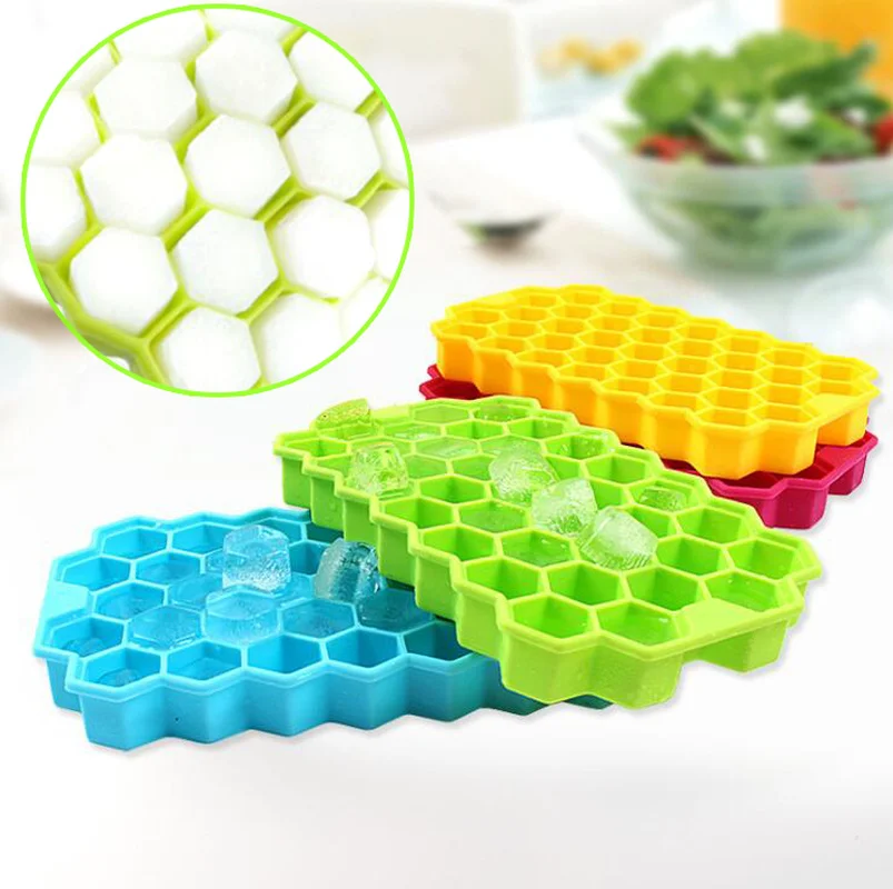 37 Holes Silicone Mini Ice Cube Tray Ice Cubes Small Square Mold Ice cream Maker DIY Tools Bar