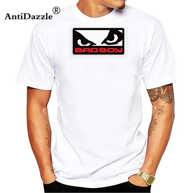 

Wholesale Price MMA Bad Boy Badboy Creative Printed Men's White T-Shirt T Shirt For Men 2018 New Short Sleeve Casual Top Tee