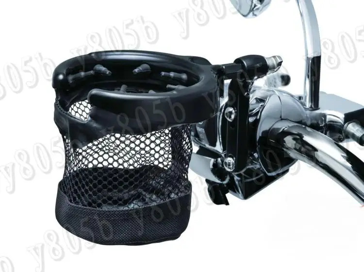 Universal Steel Motorbike Handlebar Cup Holder Drink Holder