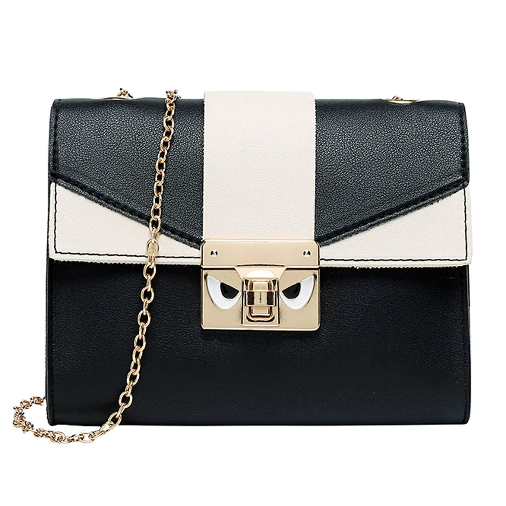 

25# 2019 Summer Fashion Women Bag Leather Handbags PU Shoulder Bag Small Flap Crossbody Bags for Women Messenger Bag #N