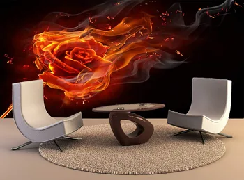 

Custom Wallpaper Murals Large Wall Painting Hot Rose Wall Mural De Parede 3D Wallpaper For Walls Wall Sticker Poster