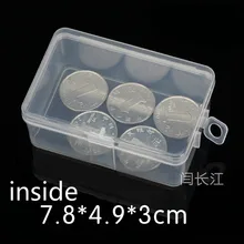 R555 прямоугольный маленький коробка Пластик упаковочной коробки Pp Упаковочная коробка с крышкой ленты крюк