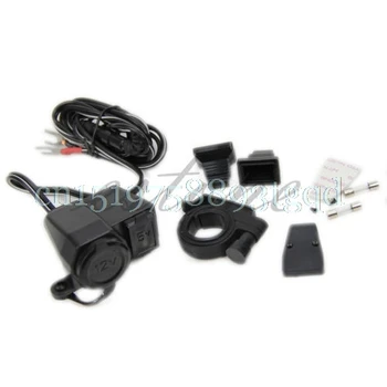 

L10912V USB Cigarette Lighter Power Port Integration Outlet Socket For Motorcycle