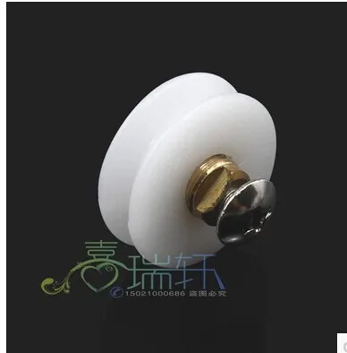 Ролик для душевой комнаты подвесное круглое одиночное винтовое колесо|screw wheel|screw