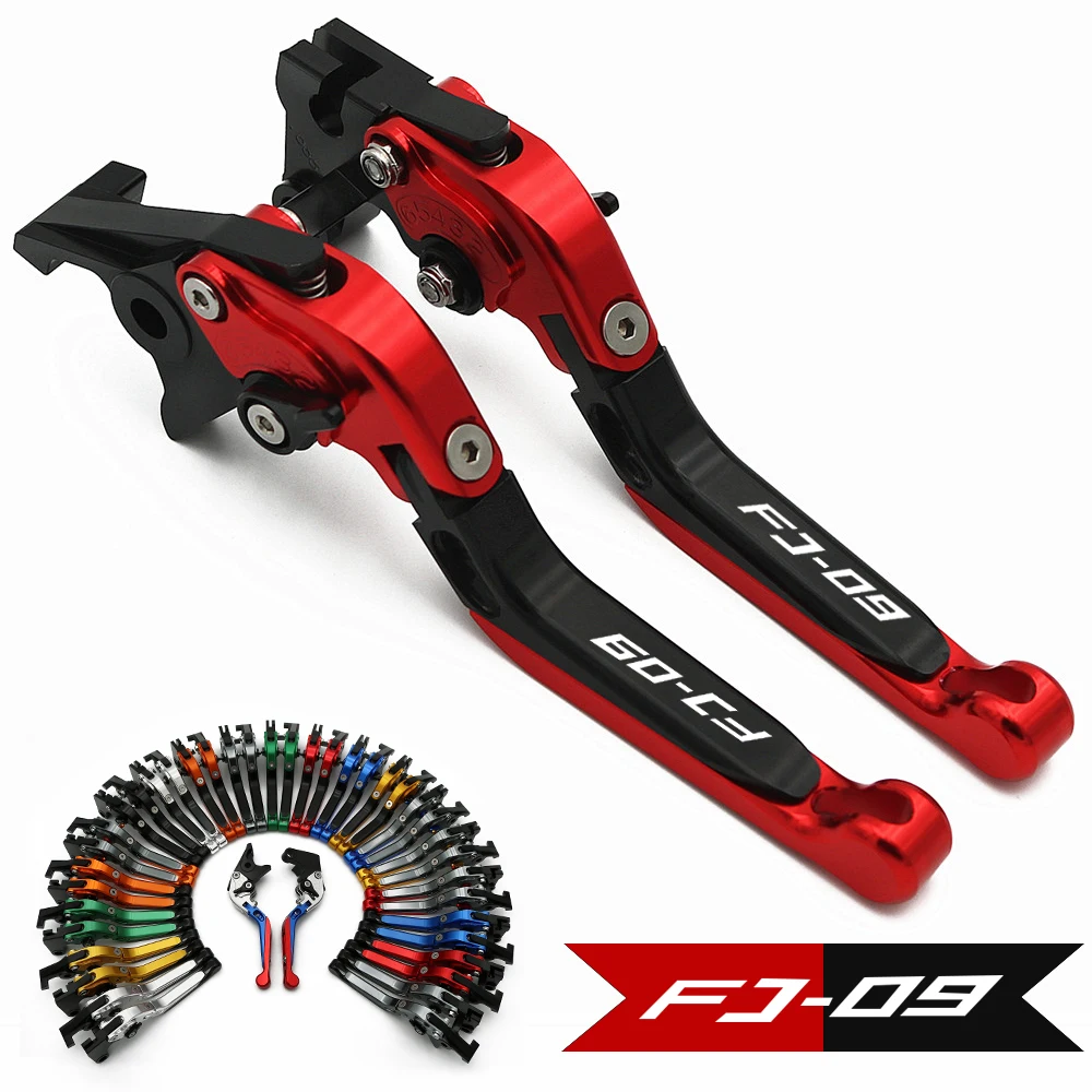 С логотипом (FJ-09) для YAMAHA FJ09 FJ-09 Tracer 2015 2016 ЧПУ Регулируемая мотоциклов сцепные
