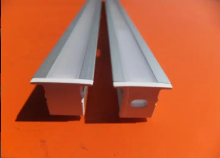 

Free Shipping LED Channel U Aluminum Extrusion Recessed LED Aluminum LED Profile 2m/pcs 40m/lot