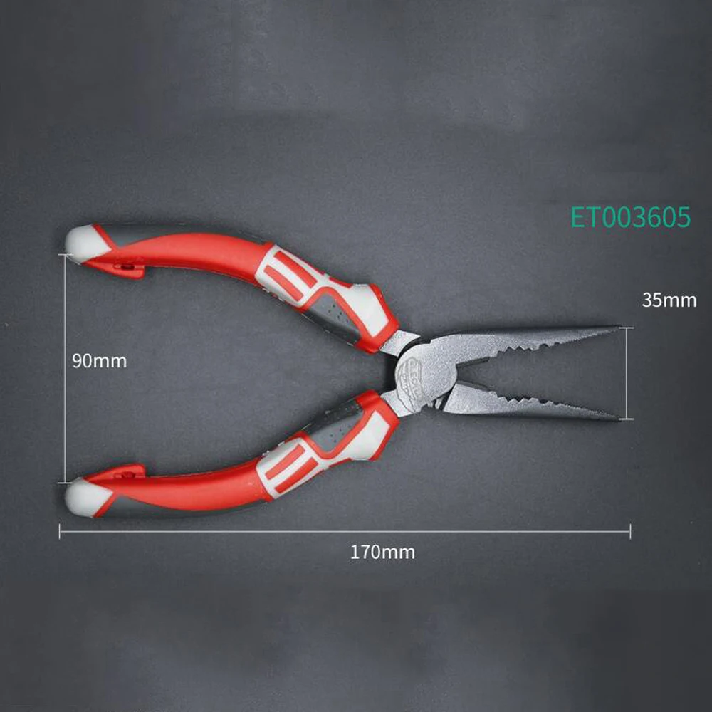 Elecall Провода резак Щипцы для наращивания волос длинный нос кусачки диагональные Бисер кабель Провода Бокорезы Резка кусачки Щипцы для наращивания волос ювелирных изделий ручной инструмент
