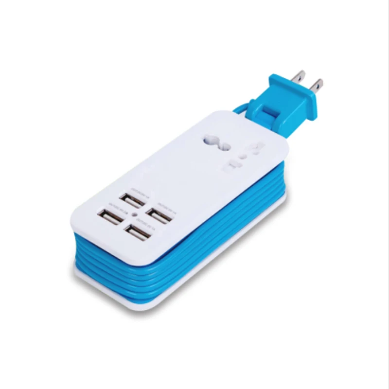 Сетевая розетка с 4 USB портами и поддержкой быстрой зарядки|uk plug|ports wall socketpower strip |