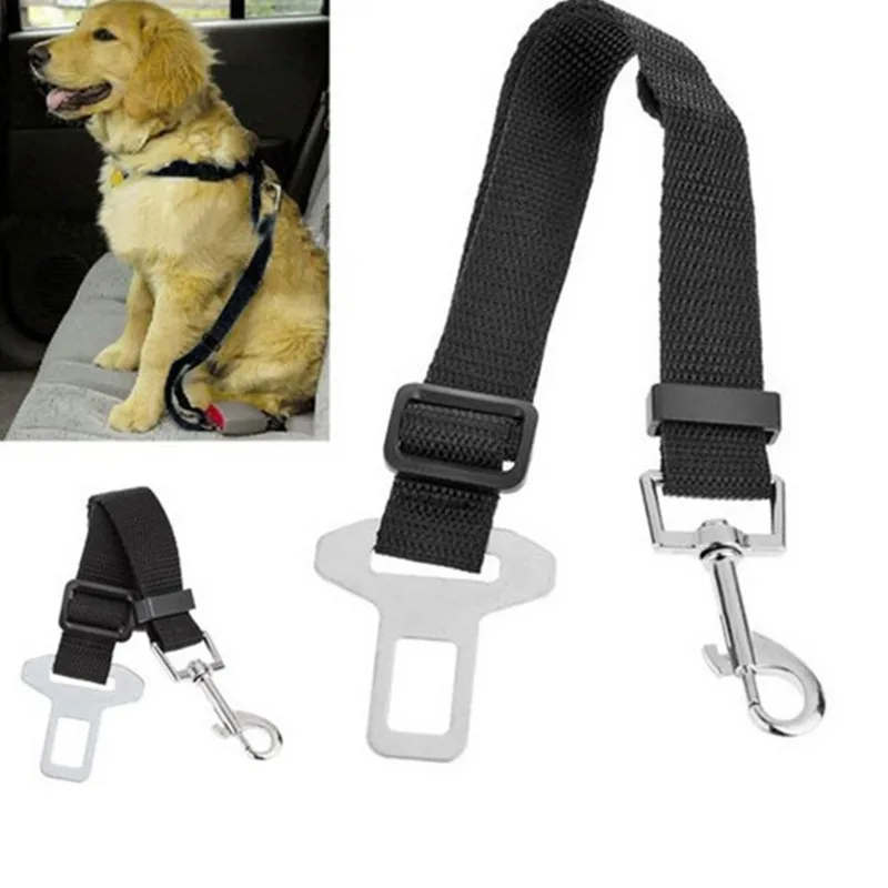 Joyclad 75cm Nylon Pet Leash Adjustable Car Safety Dog Cat Seat Belt