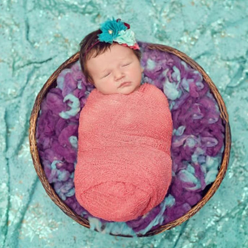 Одежда высшего качества новорожденных одеяло для фото наполнитель реквизит полушерстяной наполнитель подстилка-подушка Stuffer гигантская