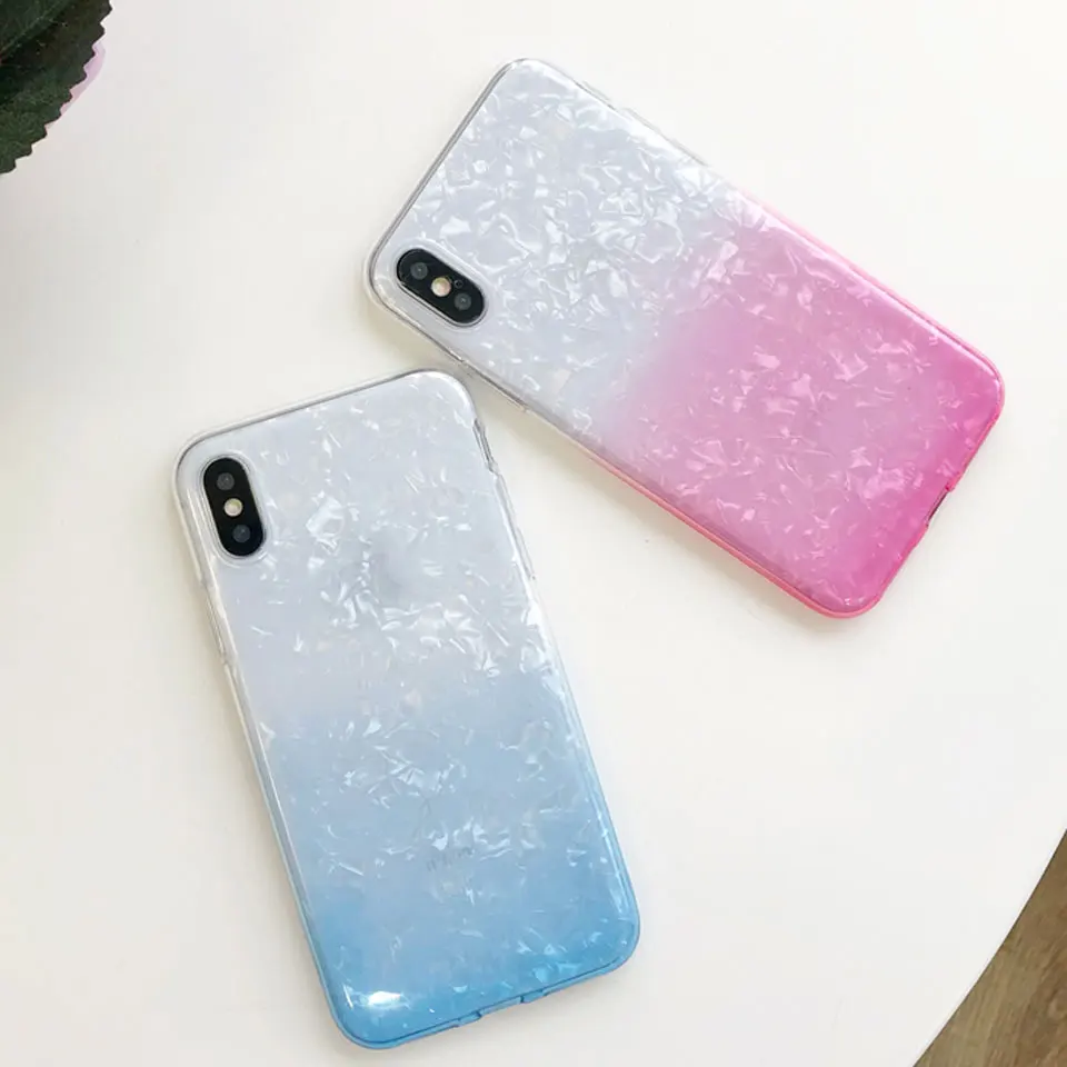 Радужный мраморный чехол для iphone XR XS MAX X 6 6s 7 8 Plus XiaoMi RedMi 6A Pro S2 5 Mi A2 A1 мягкий