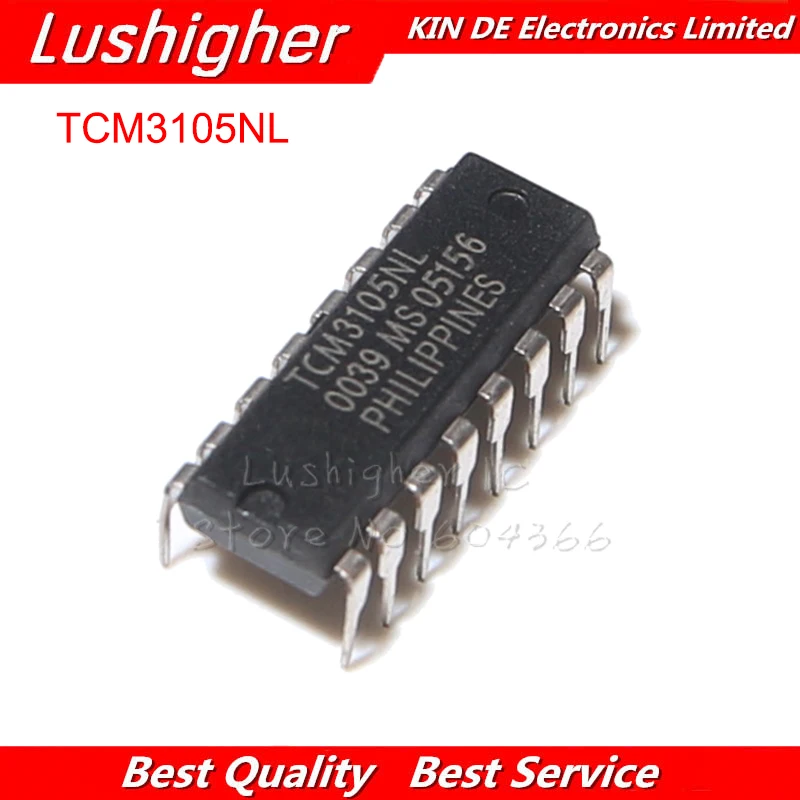 5 шт. TCM3105NL DIP-16 TCM3105 DIP TCM3105N DIP16 | Электронные компоненты и принадлежности