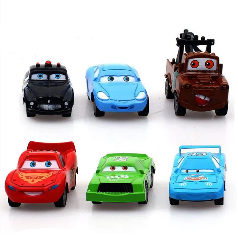 Набор из 8 литых металлических машинок для мальчиков Disney Pixar тачки Молния Маккуин