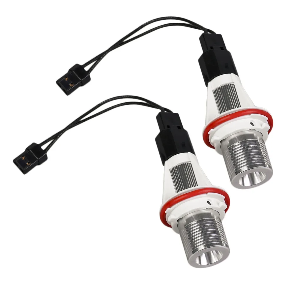Prix pour 2017 Nouveau 2 pcs 7 W Super Bright Remplacement LED Ange Yeux Led Halo Anneau Marqueur Lumière Ampoule Pour BMW E39 E53 E60 E61 Prix pour 2017 Nouveau 2 pcs 7 W Super Bright Remplacement LED Ange Yeux Led Halo Anneau Marqueur Lumière Ampoule Pour BMW E39 E53 E60 E61