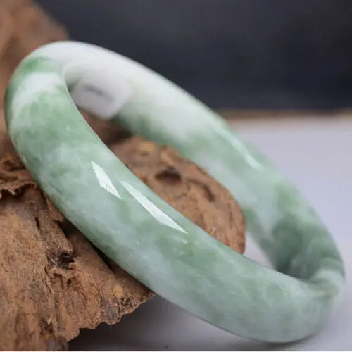 

Details about NATURE BEAUTIFUL LIGHT GREEN JADE JADEITE BRACELET BANGLE 58-62M 28% 10.13
