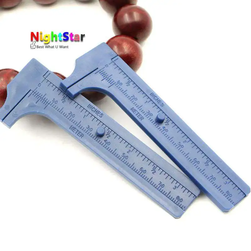 

Mini Plastic Vernier Caliper Gauge Micrometer 80MM Mini Ruler Accurate Measurement Tools Standard Vernier Caliper