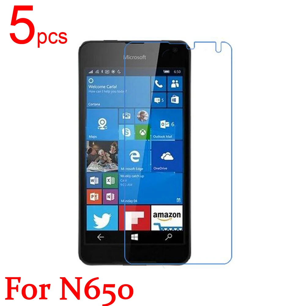 

5pcs Ultra Clear/Matte/Nano anti-Explosion LCD Screen Protector Film Cover For Microsoft Lumia 535 435 430 540 650 550 dedicated