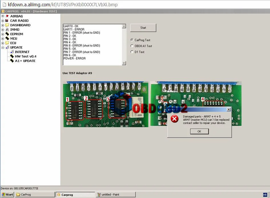 Новейший Carprog V10.93 V8.21 полный 21 адаптер для автомобиля Prog 10,93 8,21 ECU чип тюнинг онлайн ECU программист подушка безопасности инструмент сброса