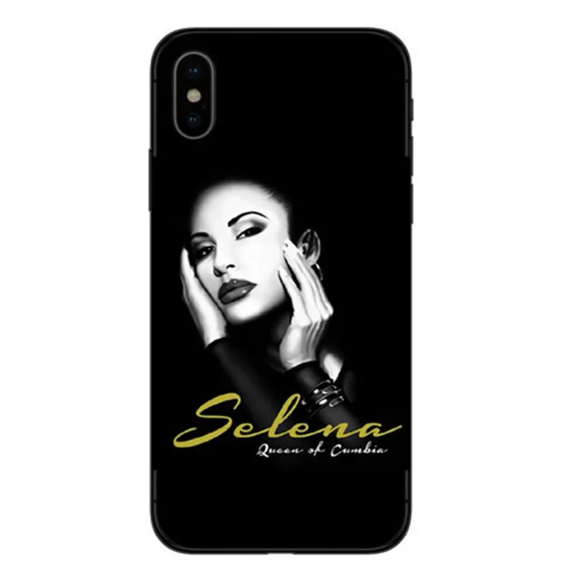 Топ латинский художник '90s Selena quintanilla Cliente Alta Qualidade чехол для телефона для iPhone 5 8 7 6 Plus 5 XR X XS MAX Coque - Цвет: TPU