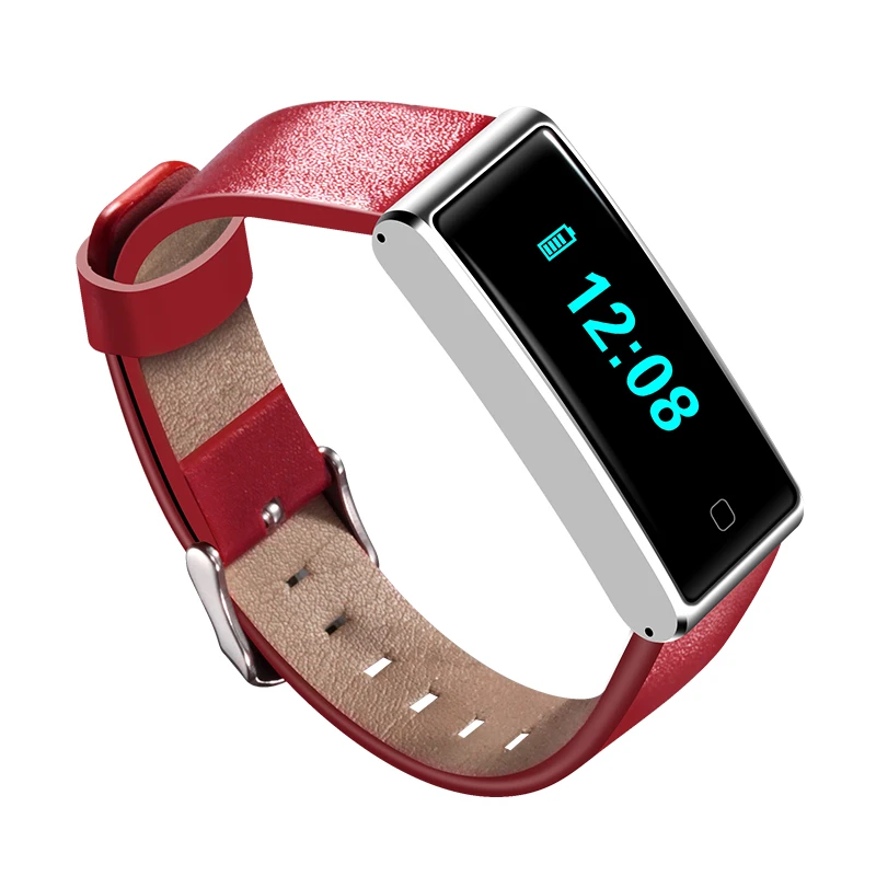 QS60 Waterproof Bluetooth Smart Wristband Wristwatch Support Heart Rate Breath Training Pedometer Smart Watch for Android