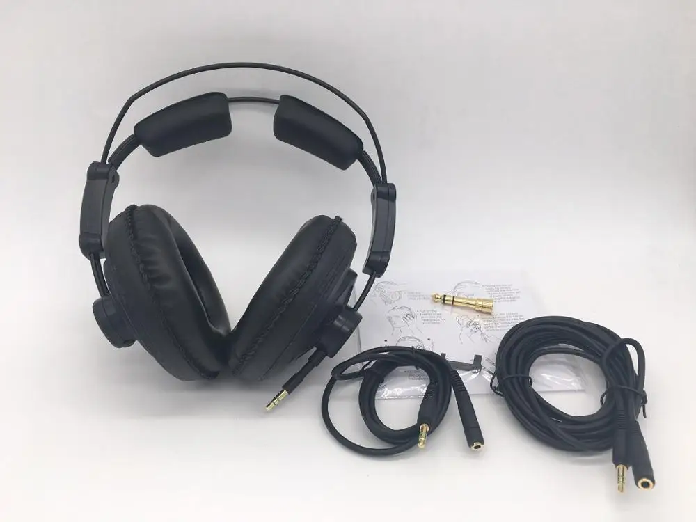 Superlux HD668B профессиональные полуоткрытые студийные стандартные динамические наушники для мониторинга для DJ музыки съемный глубокий бас - Цвет: no retail package