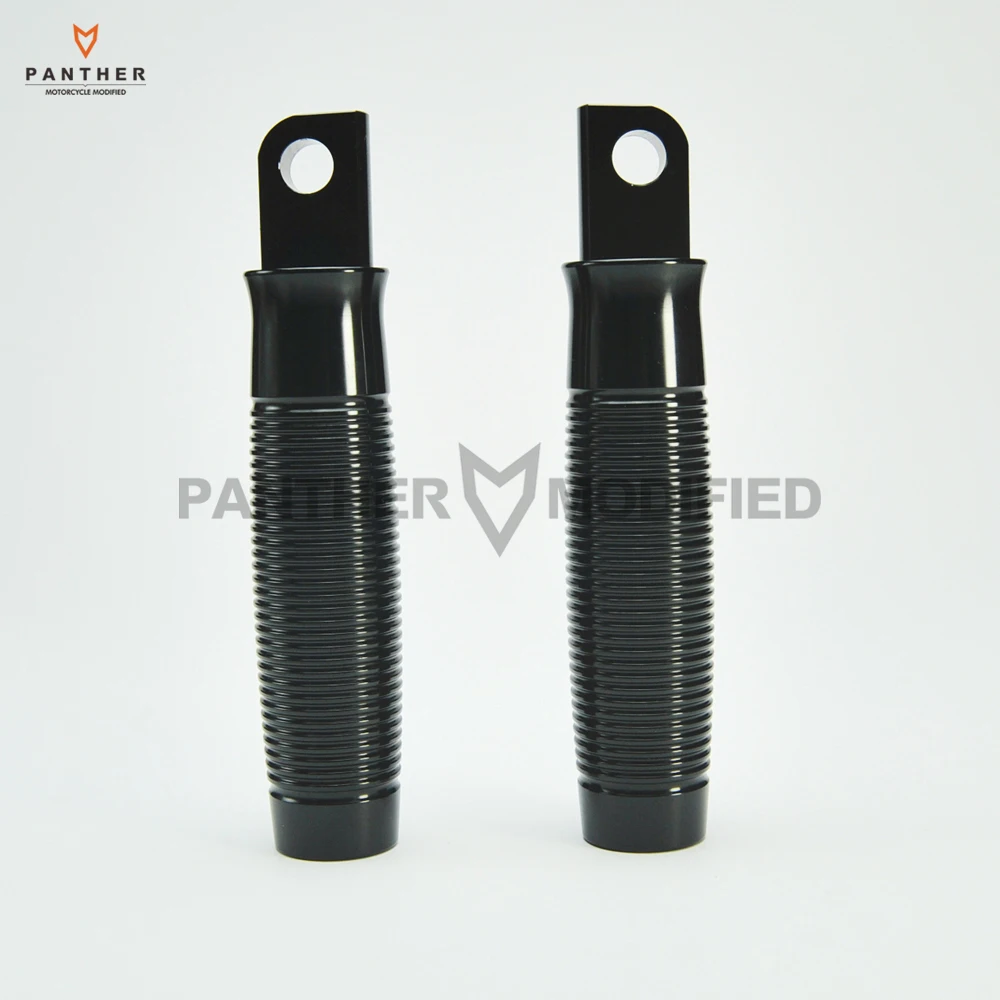 

CNC Black Motorcycle Foot Rest Foot Peg case for Harley Touring Sportster Softail Dyna Low Rider XL 883 1200