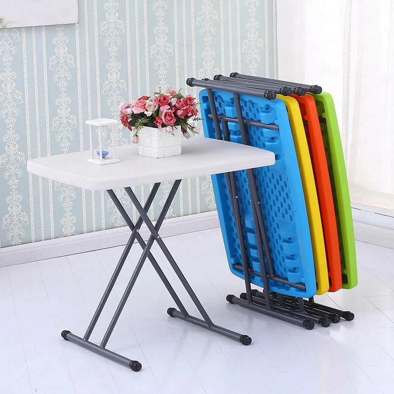 

Folding Square Table Simple desk Household Small Table & Chair Dining Table Learning Portable Outdoor