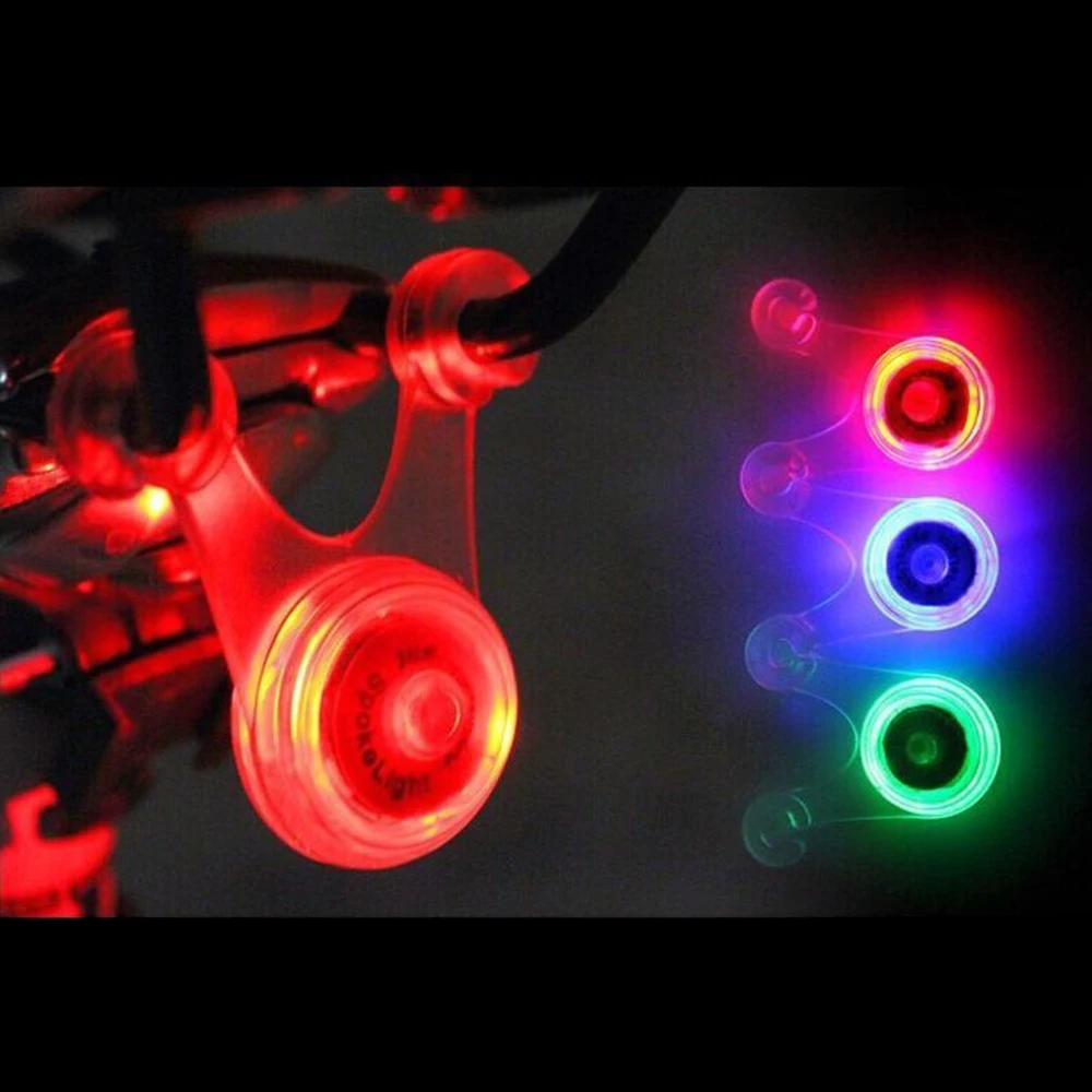 

Bicycle Rear Tail Light Silicone Waterproof Bike Light Seatpost Light Cycling Accessories with 3 Flash Mode