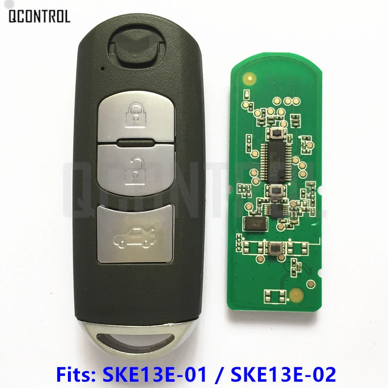 Qcontrol 3 ボタンスマートキースーツマツダ Cx 3 Cx 5 アクセラアテンザモデル Ske13e 01 または Ske13e 02 車リモートコントロール Suit Suit Suit 3suit Models Aliexpress