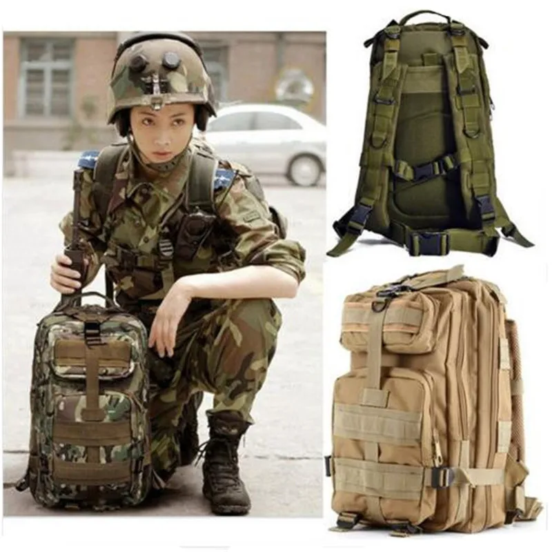 

Fashion bag camouflage backpack fan shoulders wearproof 3 p backpack high grade of 25 l School travelling bag bag Men's