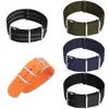 18/20/22cm Fabric Nylon Cambos Stripes Strong Watch Watchbands Woven Straps Bands Buckle Belt watch band ► Photo 2/6