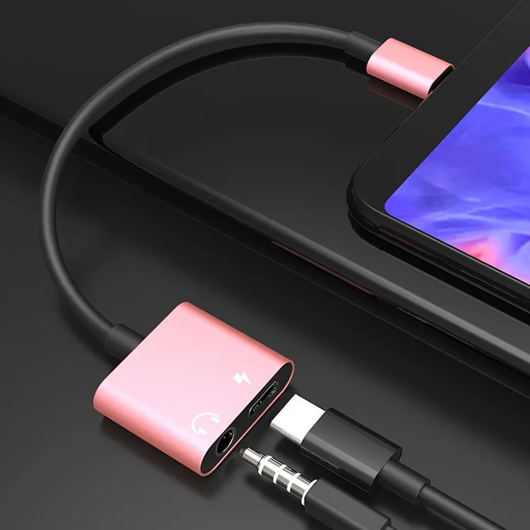 USB C к разъему 3,5 type C Кабель-адаптер для huawei P20 Pro Xiaomi mi 6 8 Note3 mi x usb type C 3,5 мм AUX преобразователь для наушников