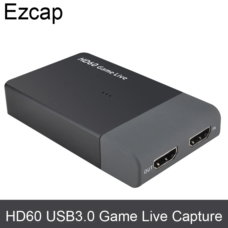 Ezcap261M USB 3,0 HDMI видео Захват карты 4K 1080P игра Запись конвертер для xbox One PS3/4 обучения Facebook OBS прямая потоковая передача