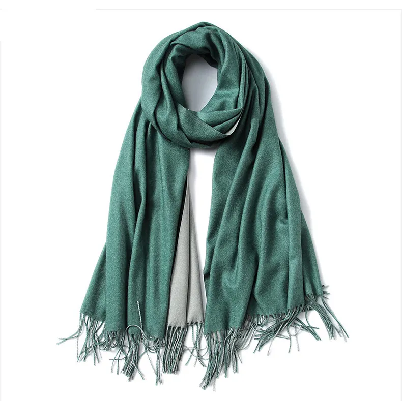 1 (15)Winter Scarf Women Men Luxury 2018 Double sided splice Tartan Cashmere Winter Warm Square Plaid Wool Shawl In Women Scarves
